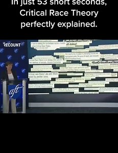 What critical race theory really is in under one minute