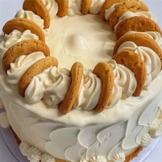 Banana Pudding Pound Cake Recipe For the Cream Cheese Frosting (Drippy Style Like the Photo) 8 oz cream cheese (softened) ½ cup unsalted butter (softened) 4 cups powdered sugar 1 tsp vanilla extract 3–4 tbsp heavy cream (for that glossy drip effect) For the Pound Cake 1 cup unsalted butter (softened) ½ cup vegetable shortening (or more butter for richness) 3 cups granulated sugar 5 large eggs (room temperature) 3 cups all-purpose flour ½ tsp baking powder ½ tsp salt 1 cup buttermilk 2 tsp vanill