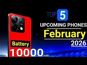 Top 5 Upcoming Phones February 2026! Price, Specs & Launch Date in India