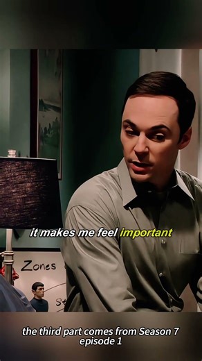 Sheldon's three big secrets from The Big Bang Theory 🤫#comedy #shorts #edit
