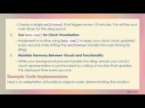 How to Keep Your Timer Running in the Background: A Simple JavaScript Solution