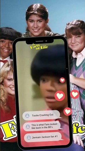 Tootie’s Big Dream: Seeing Jermaine Jackson | Facts of Life Classic Moment 🎶
