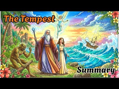 The Tempest Summary | Full Story Explained | William Shakespeare
