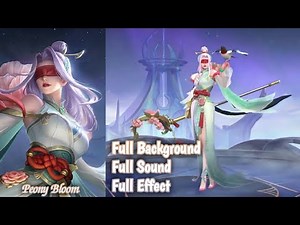 Script Skin Starlight Pharsa Peony Bloom | Full Sound | Full Background | No Password