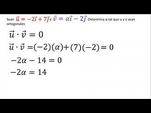 Parallel or orthogonal vectors | Example 6