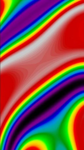 Vivid Rainbow Swirls | 4K Abstract Animation