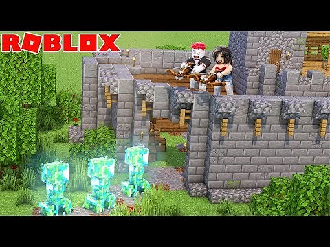 WIR BAUEN EINE 100% CREEPER SICHERE FESTUNG IM CREEPER SIMULATOR!