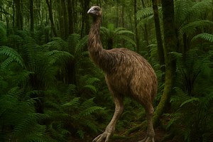 Colossal, el laboratorio que trajo de vuelta al lobo huargo ahora quiere resucitar al moa: una bestia emplumada de 3.6 metros