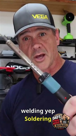 Plastic Weld a Broken Vacuum With a Soldering Iron #repair #diy #shorts