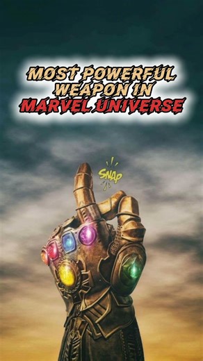 MCU Me Sabse Powerful Weapon Kaun sa hai? ⚡ #shorts
