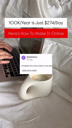 Making $100,000 a year sounds impossible… until you break it down #digitalmarketingforbeginners