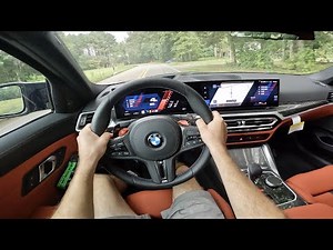 2024 BMW M3 Competition: POV Drive, Impressions and ASMR