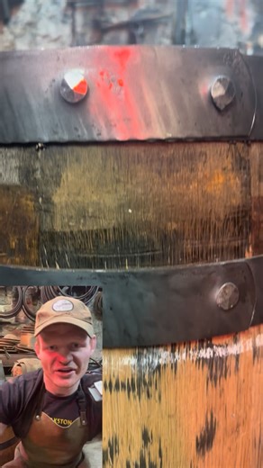 25K views · 2.2K reactions | Hooping up a Firkin.. #barrel #cooper #whisky #wood #beer #history #question #oak #fact #skill #tool #workshop #diy #work #hammer #brewery | Euan Findlay | Facebook