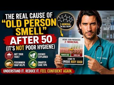The Real Cause of "Old Person Smell" After 50 (It's NOT Poor Hygiene) | Dr. Luis Romero