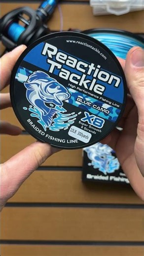 Calm Detail, Sharp Color 🔵 Blue Camo #reactiontackle #fishing