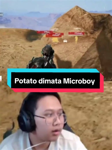 Microboy Reacts to Potato Gameplay in PUBG Mobile