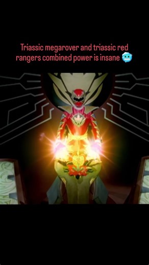 power rangers on Instagram: "This action-packed reel features a dramatic sequence from Power Rangers Dino Thunder, showcasing the debut and immense power of the Triassic Megarover and the Triassic Ranger. ​The Transformation and Arrival ​The reel begins with a high-intensity transformation sequence. The Red Ranger, Conner McKnight, utilizes the Shield of Triumph to evolve into the Triassic Ranger. Amidst a flurry of golden energy and mechanical shifting, the Triassic Megarover is summoned. This