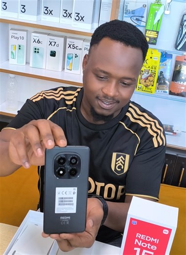 Ksh 35,500 /= RAM: 8GB Internal Storage: 256GB Display: 6.83 MP AMOLED OS: Android 15, up to 4 major Android upgrades, HyperOS 2 Chipset: Mediatek Dimensity 7400 Ultra (4 nm) Main Camera: 200MP 20MP Selfie Lens: 20MP Network: Wi-Fi, Bluetooth v5.3, USB Type-C 2.0, NFC Battery: 6580mAh, 45W Colorways: Black, Glacier Blue, Mist Purple, Titanium #redminote15pro #fyp #fypviraltiktok#fyppppppppppppppppppppppp #heavytechsolution