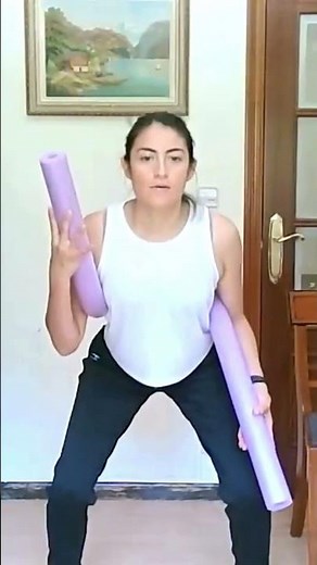 Try This Pool Noodle Movement! #MorningMotion #SeniorFitness #Balance #ActiveAging