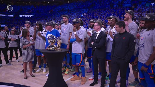 That Conference Champs feelin' for the OKC Thunder ⚡️👏 | NBA TV
