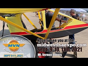 CGS Hawk Light Sport and Experimental Aircraft Midwest LSA Expo 2020