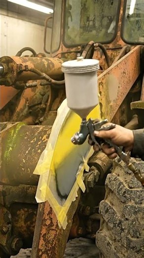 Heavy Equipment Painting Restoration