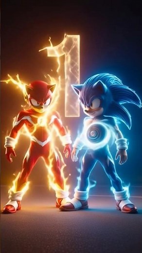 Sonic vs Flash: The Fastest Race Ever! ⚡💙 | Epic Speed Battle #viral #sonic #sonicthehedgehog #ai