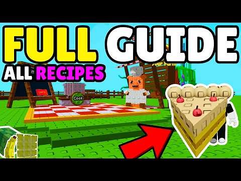 FULL COOKING EVENT GUIDE in Grow A Garden Roblox!