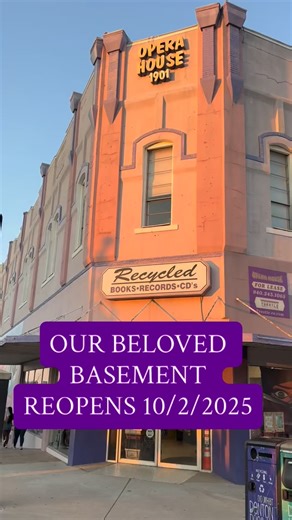 Hey Recycled fans, it’s the announcement you’ve all been waiting for - our basement will reopen 10/2/2025!! Come shop our now brighter, roomier, and significantly wood grain-ier basement that somehow holds even more great books than before! While some sections (like the Second Room on the Right) still need some work, the majority of the space is once again yours to explore! So grab on to the handrail and step into what we’ve been building these many months! Welcome back underground | Recycled Bo