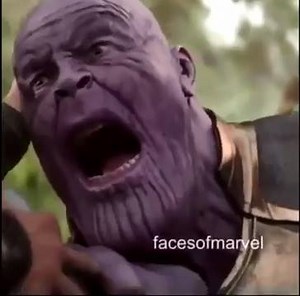 Thanos scream replaced by Patrick Star | The Wonderful world of O