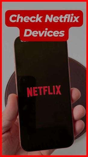 Check Netflix Logged-In Devices!
