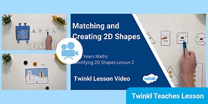 Early Years (Ages 3-5) Maths: 2D Shapes Video Lesson 2