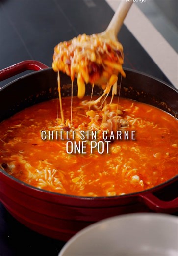 Herzhaftes Chili sin Carne Spätzle Eintopf Rezept