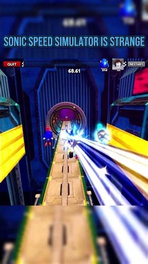 sonic Speed Simulator is... a thing. Roblox is weird #sonic #roblox #sonicspeedsimulator