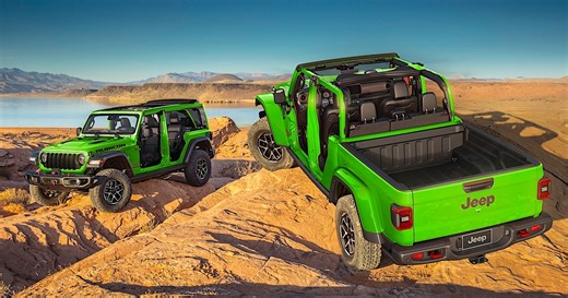 Jeep Celebrates Wearin’ o’ the Green with New Wrangler Colors for 2025