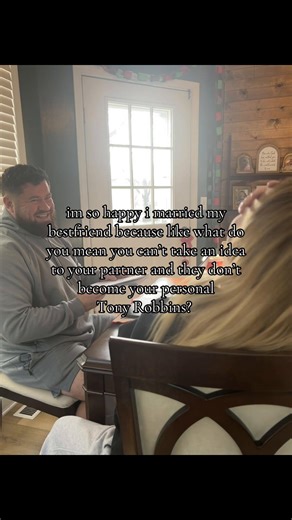 I know for a fact if there is something I want to achieve he will help me write my blueprint #husbandwife #marriage #goals #2026 #tonyrobbins