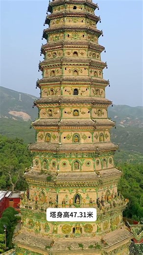 广胜寺飞虹塔是世界上最高的多彩琉璃塔，西游记扫塔辨奇冤在此拍摄#山西旅游 #历史古迹 #古建筑