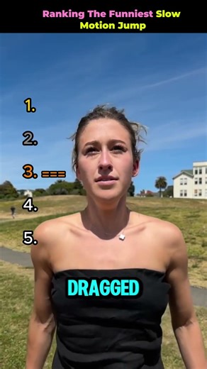 Ranking The Funniest Slow Motion Jump #shorts #funny #ranking