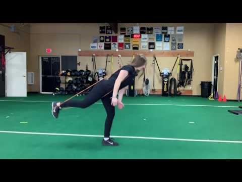 SL RDL Technique Work w/Core Assist Band