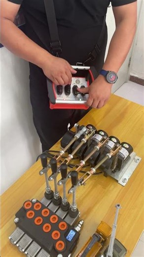 12- 24V telescopic motor #Joystick #Proportional radio #remote #control #Truck #Cranes#fassi#unic