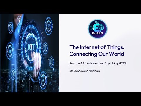 Session 16 - Web Weather App Using HTTP