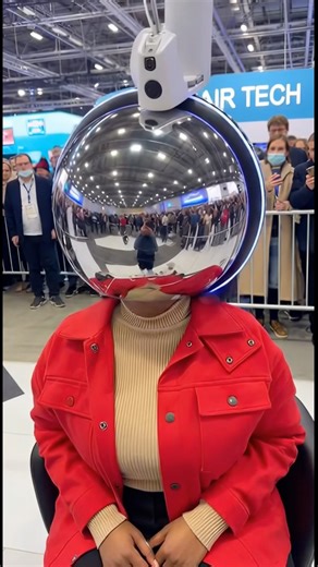 Dubai's Newest Al Salon Robot Will Shock You Al Instant Curl Machine 4.0😱🤖DubaisFuture Is Here