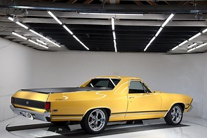 Someone Spent $110k Restomodding This Corvette Yellow 1968 Chevy El Camino SS
