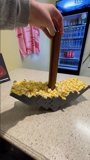 Minecraft Pickaxe Popcorn Bucket!