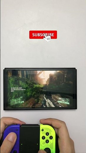 Crysis 3 Remastered Nintendo Switch Gameplay 2024 | Switch Oled #shorts #gameplay