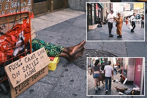 Times Square back to the bad old days: ‘It’s a sh-thole’