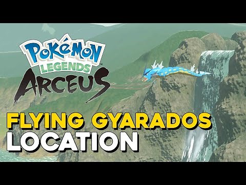 Pokemon Legends Arceus Flying Gyarados Location