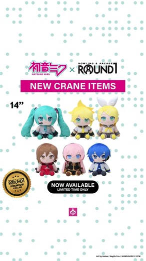 Hatsune Miku Now Available At Round1