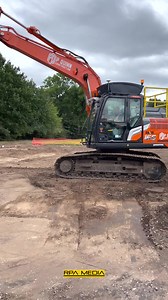 P Quinn's new Hitachi Zaxis 160LC with Engcon EC219 tilt rotator and Unicontrol 3D machine control system building a green at a golf course. | RPA Media