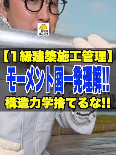 構造力学を一発理解するモーメント図